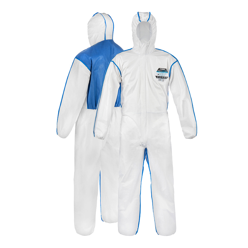 ChemMax® 1 Coverall – Double Zip & Storm Flap and Elastic Hood, Cuffs,  Waist and Ankles – Lakeland Industries Global PPE