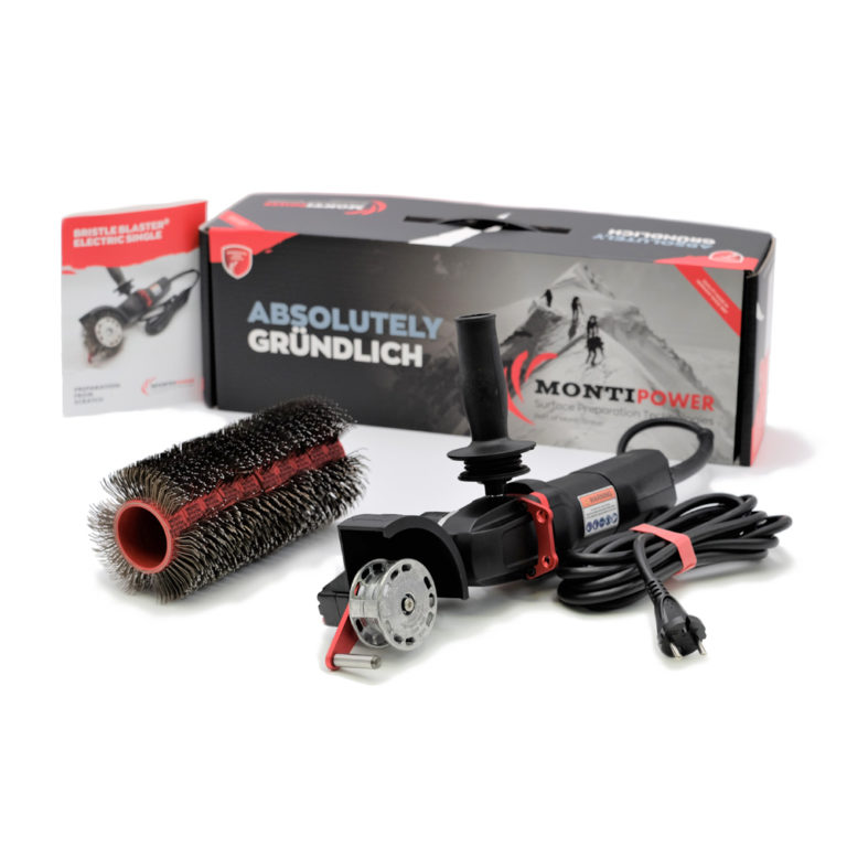 BRISTLE BLASTER® electric set 900 W, 23 mm Corrotech