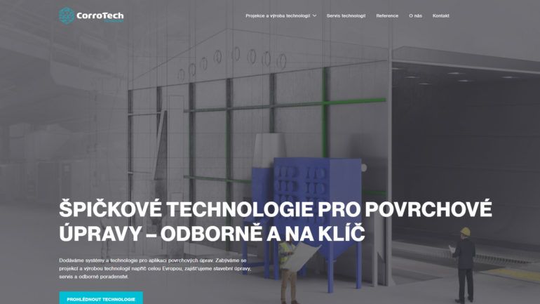 Webové stránky corrotech-technology.com